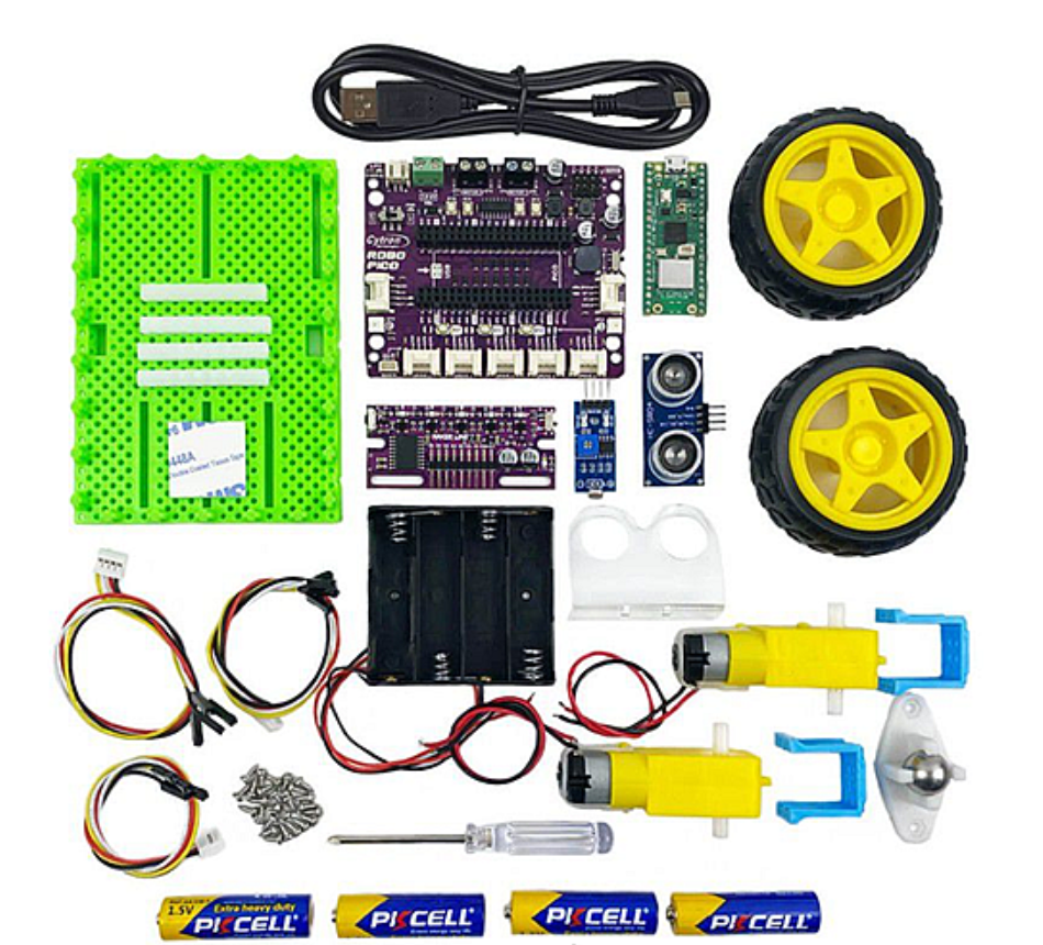 Componentes del kit BocoBot
